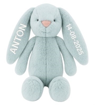 Kanin Bamse med navn, Tinka Baby, Rosa, 2 ører